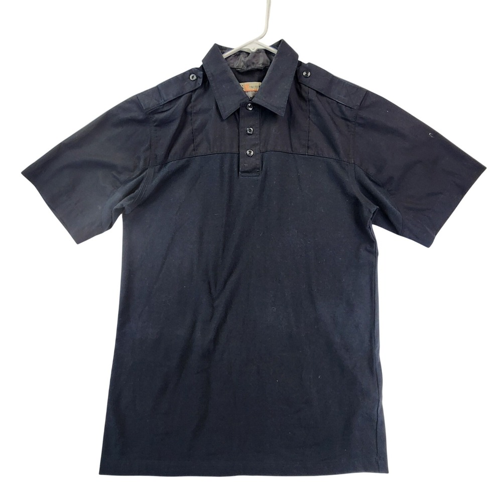 5.11 Tactical Mens Medium Navy Blue Performance Polo Shirt Utility Duty Workwear